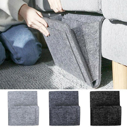Bedside Organizer Felt 5-Pocket Storage