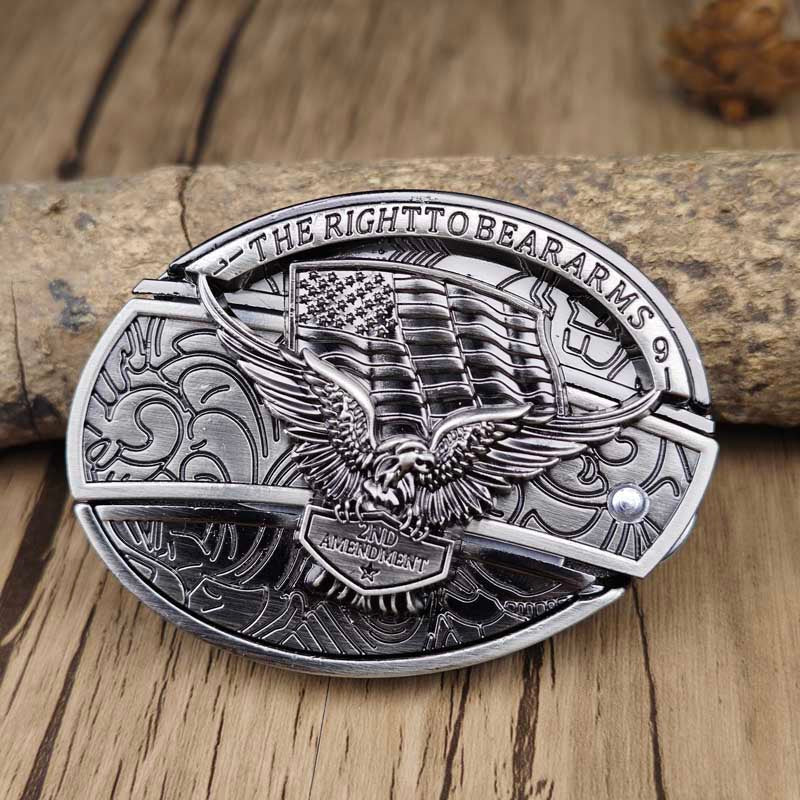 Belt Buckle Hidden Multitool Zinc Alloy