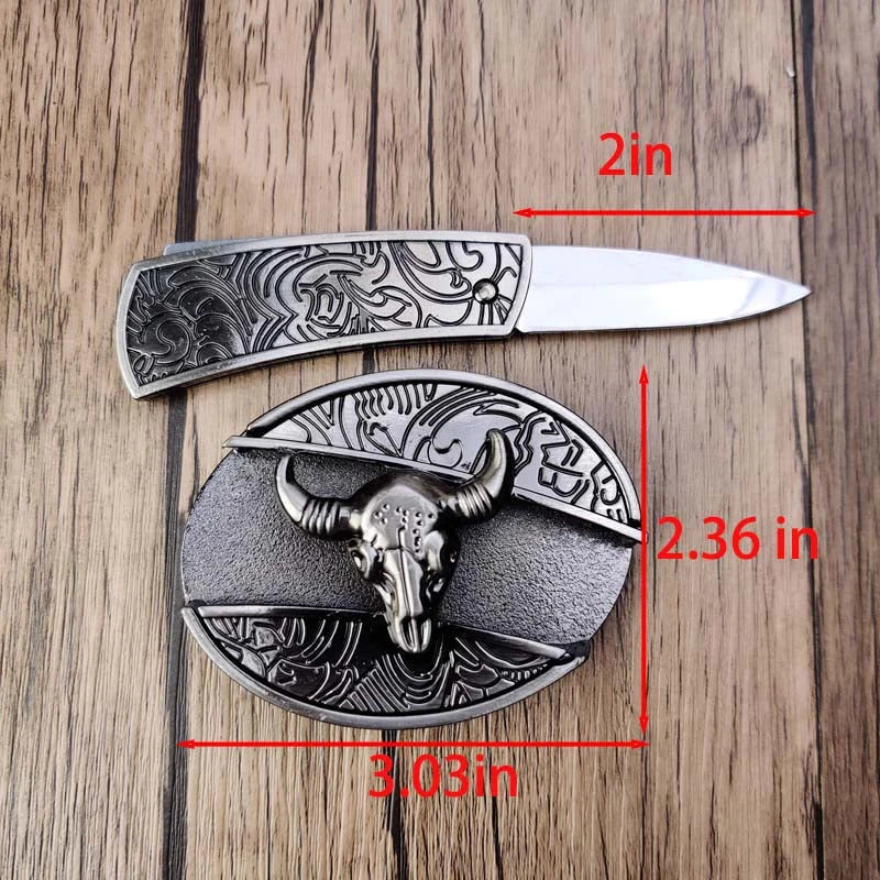 Belt Buckle Hidden Multitool Zinc Alloy
