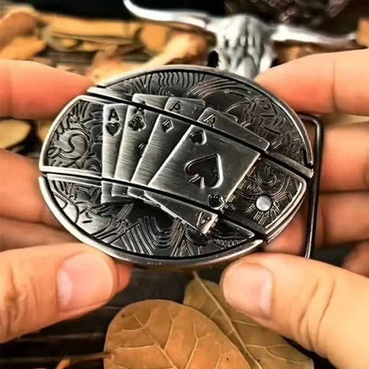 Belt Buckle Hidden Multitool Zinc Alloy