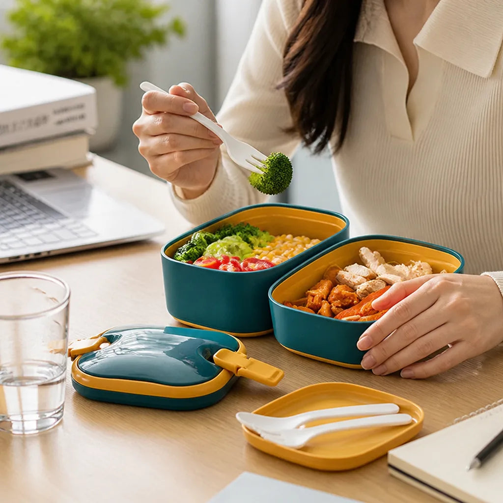 Bento Lunch Box Insulated Leak-Proof 1250ml