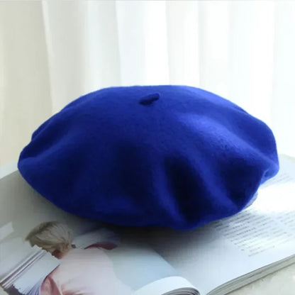 Beret Classic Round Soft Felt