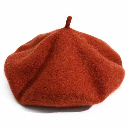 Beret Classic Round Soft Felt
