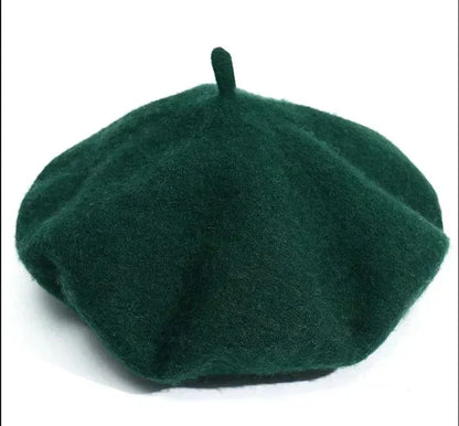 Beret Classic Round Soft Felt