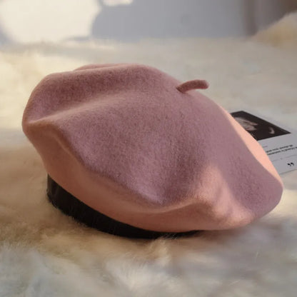 Beret Classic Round Soft Felt
