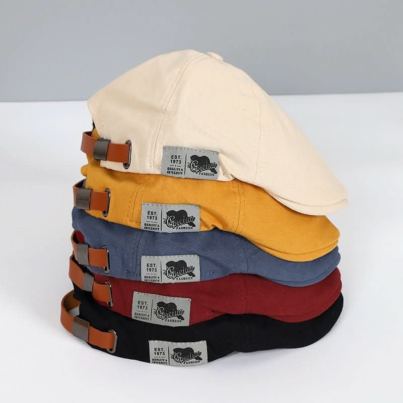 Beret Wool-Acrylic Blend Stretchy One-Size Fit French Style
