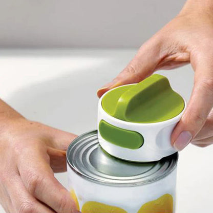 Beverage Can Opener Smooth-Edge Stainless Steel Non-Slip