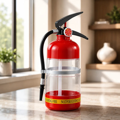 Beverage Dispenser 1.5L Fire Extinguisher Design Squeeze-Pour