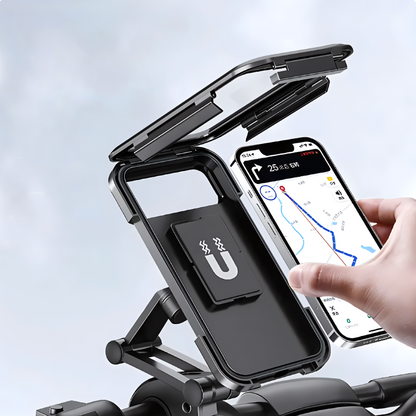 Bicycle Phone Holder Waterproof 360 Degree Rotation