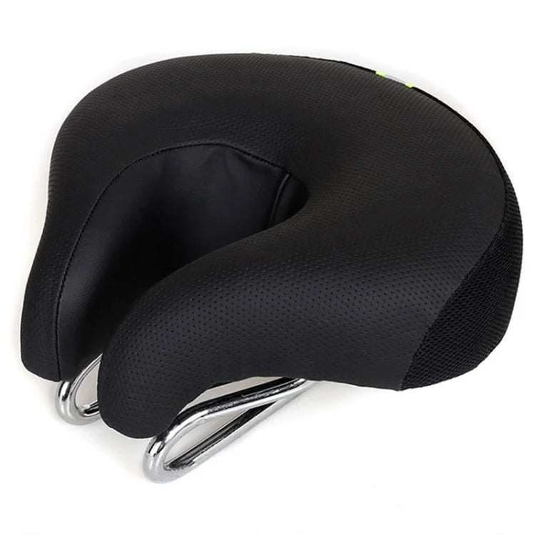 Bike Saddle Noseless Ergonomic Thick Padding Shock Absorbing