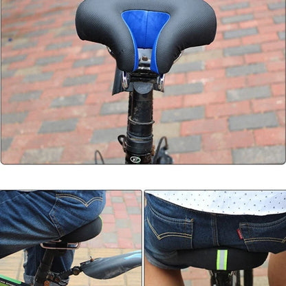 Bike Saddle Noseless Thick Padded & Shock-Absorbing