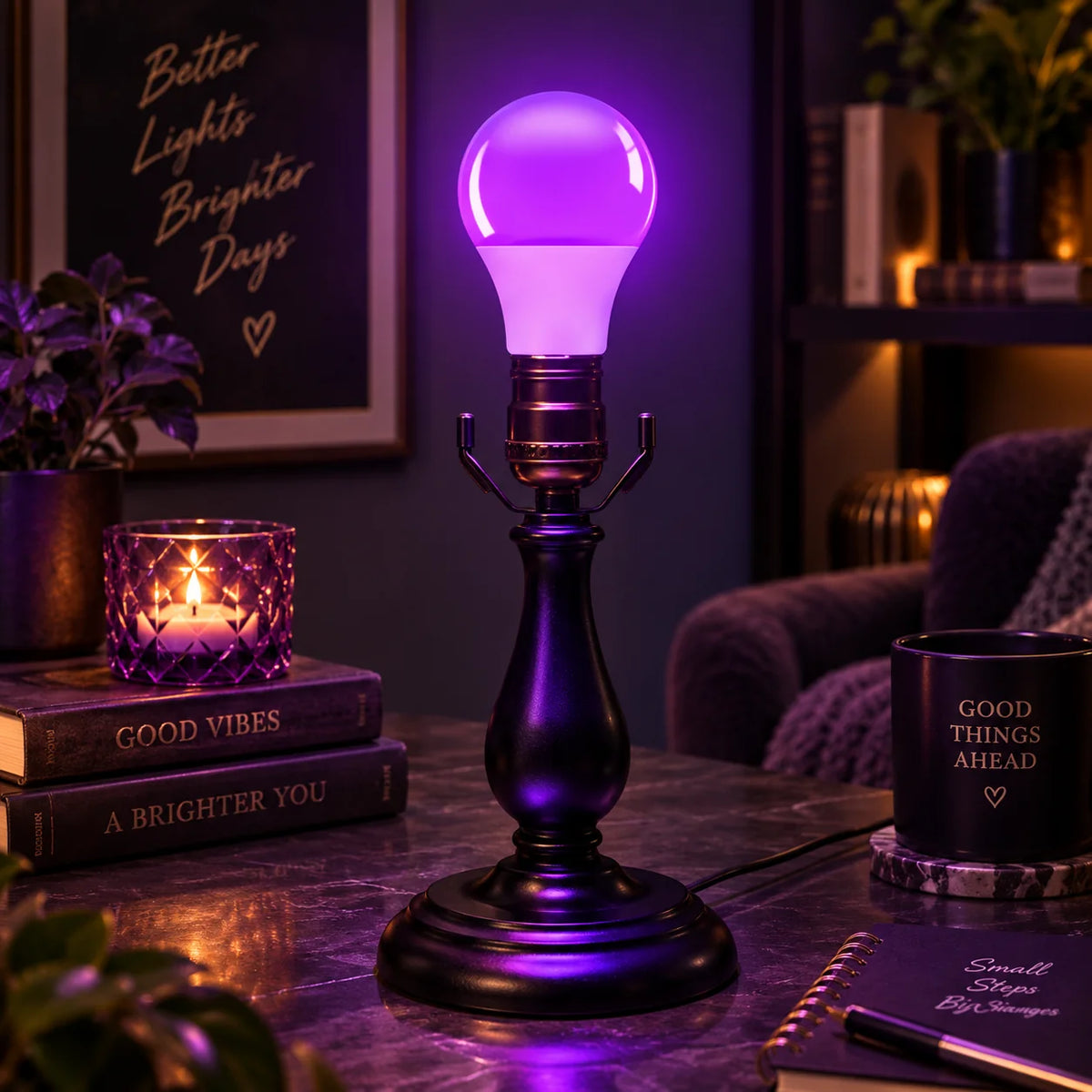 Blacklight Bulb 12W UV Violet E27 Socket