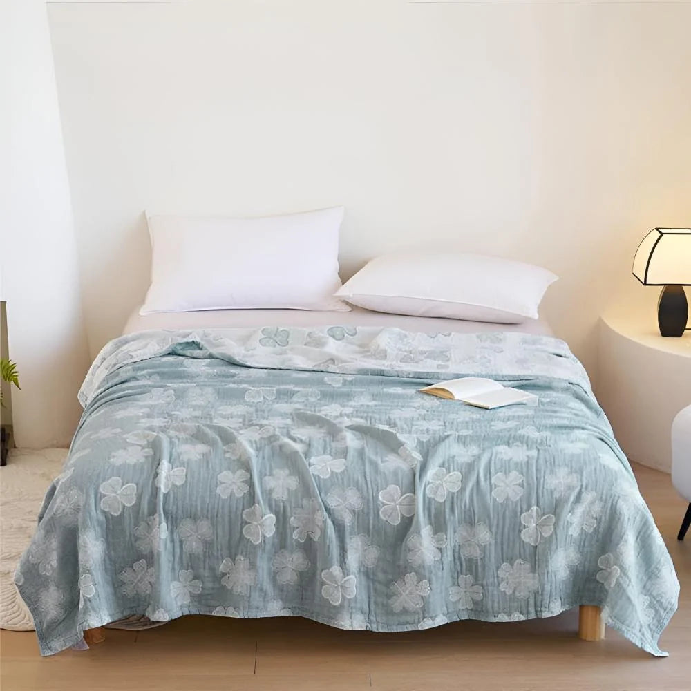 Blanket Organic Cotton Three-Layer Gauze