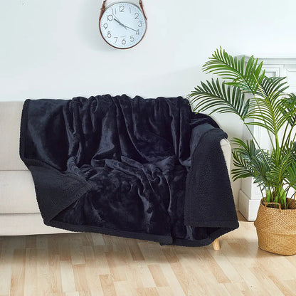 Blanket Reversible Plush Waterproof & Stain-Resistant