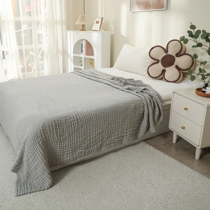 Blanket Six-Layer Muslin Cotton Breathable & Washable