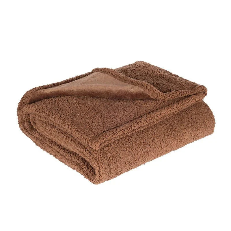 Blanket Waterproof Soft Fleece Machine-Washable