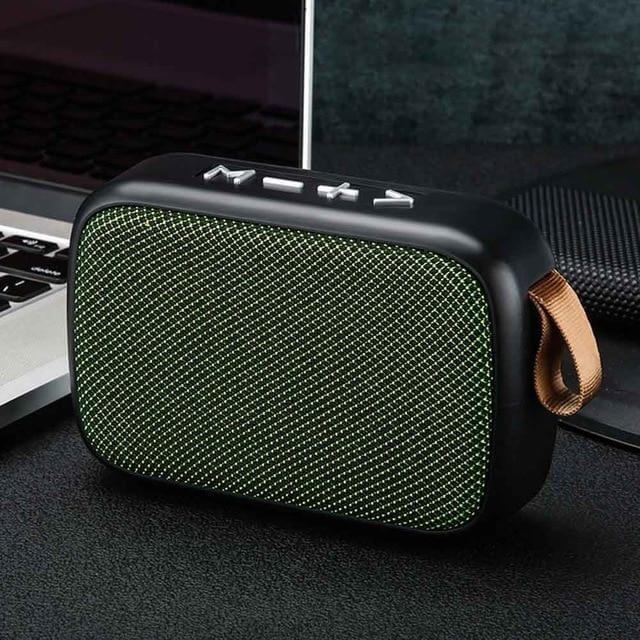 Bluetooth Speaker Compact Portable Stereo Sound, Multiple Playback Options