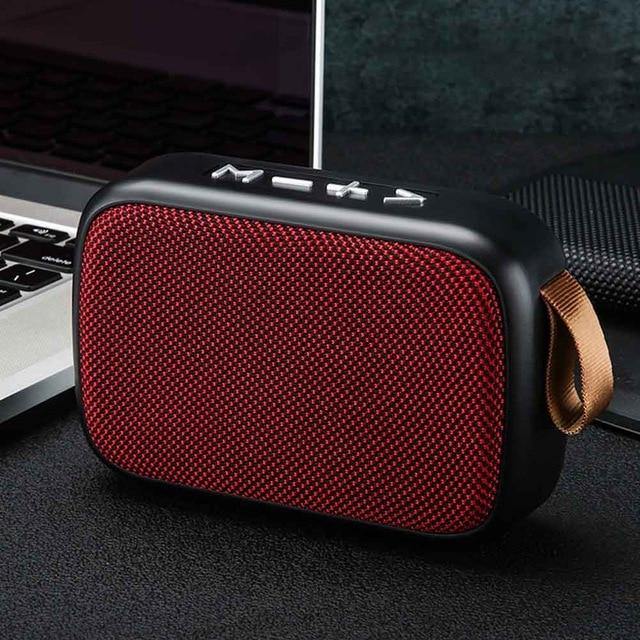 Bluetooth Speaker Compact Portable Stereo Sound, Multiple Playback Options