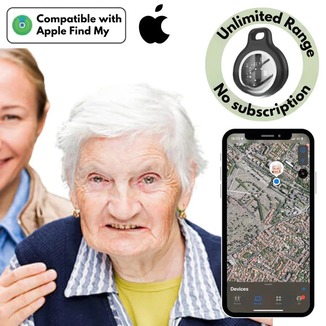 Bluetooth Tracker Compact Water-Resistant 12-Month Battery