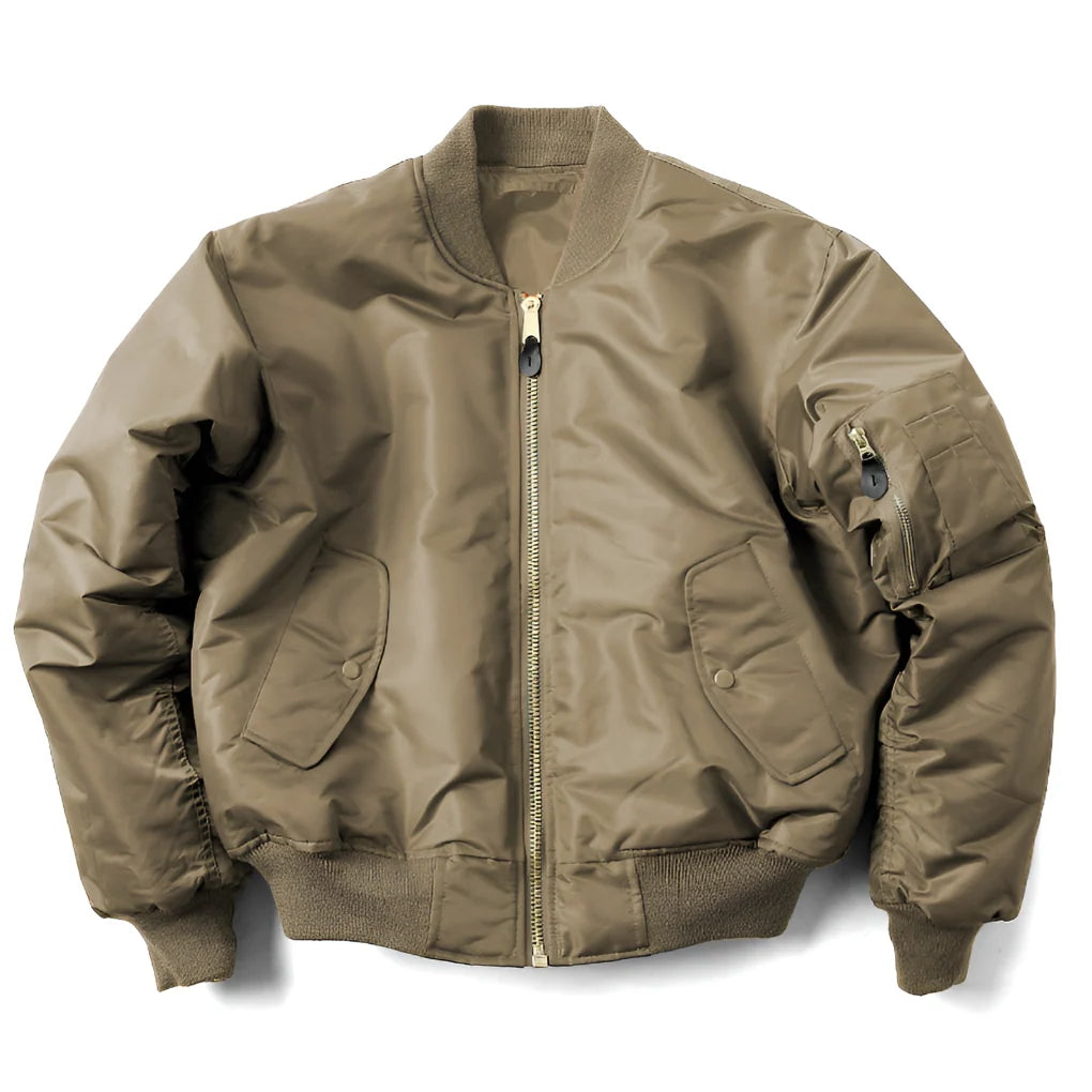Bomber Jacket Polyester Exterior & Soft Lining