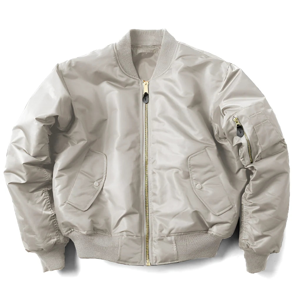 Bomber Jacket Polyester Exterior & Soft Lining