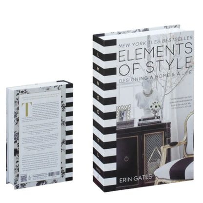 Book Storage Box Decorative Hidden Compartment