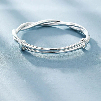 Bracelet 925 Sterling Silver Filigree Adjustable Length
