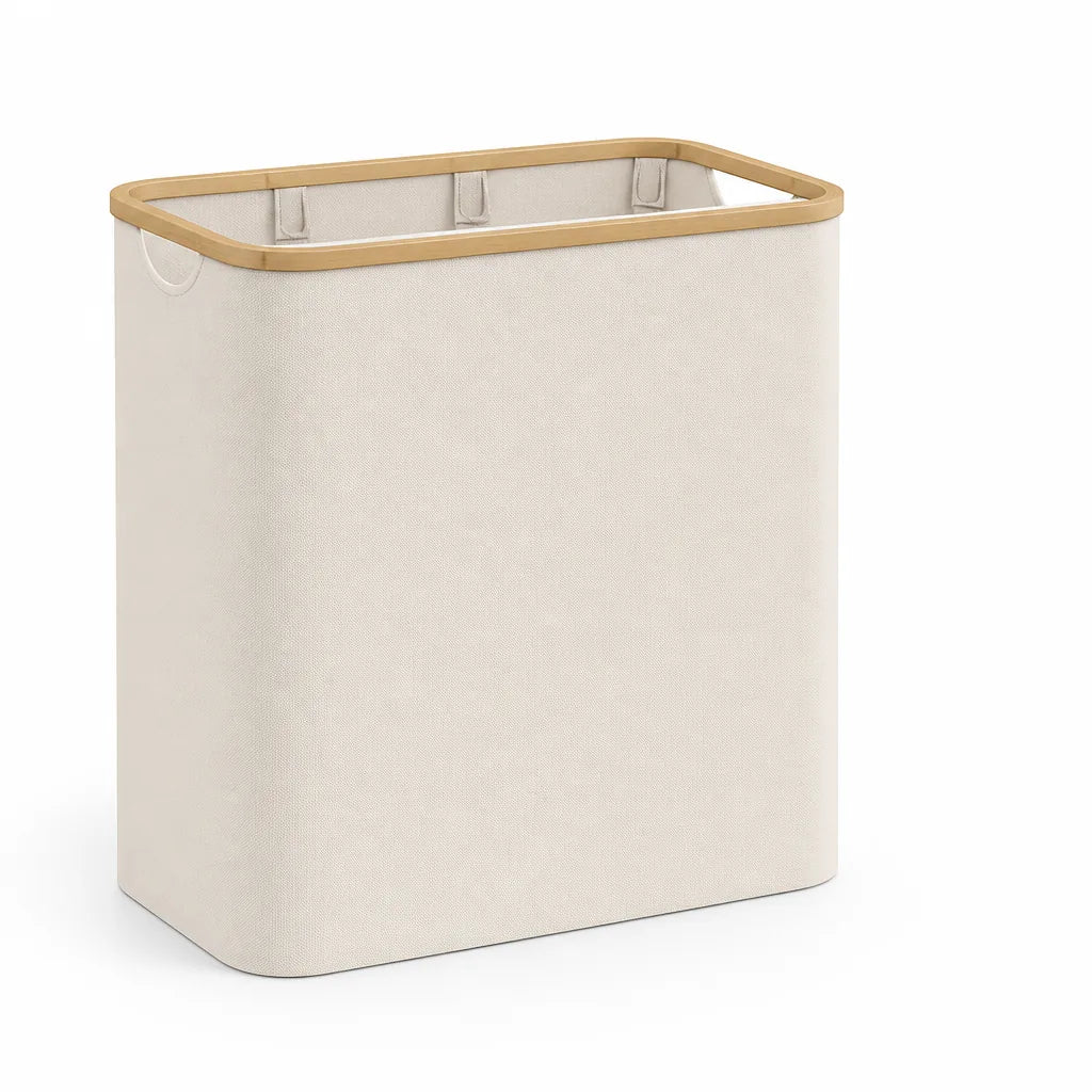 Breathable Fabric Laundry Sorter (3-Compartment)