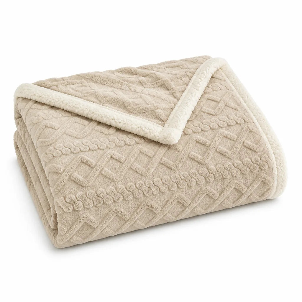 Breathable Hypoallergenic Throw Blanket for Women (Machine Washable)
