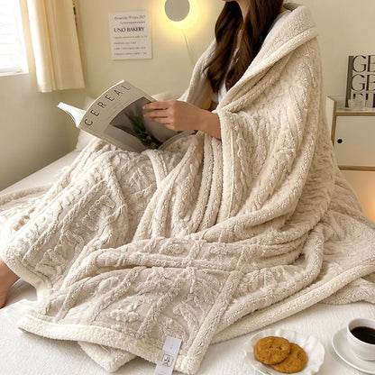Breathable Hypoallergenic Throw Blanket for Women (Machine Washable)