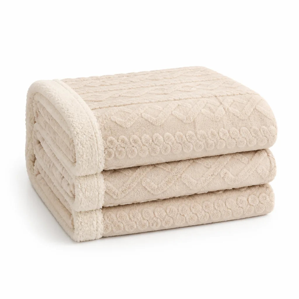 Breathable Hypoallergenic Throw Blanket for Women (Machine Washable)