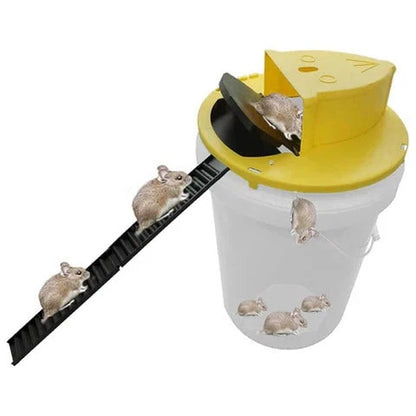 Bucket Rodent Trap Lid Auto-Reset Fits 5-Gallon Bucket