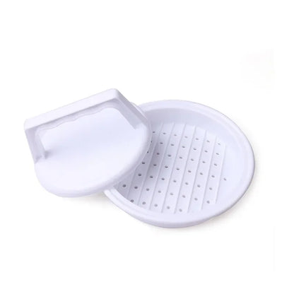 Burger Patty Press Dishwasher-Safe Makes 4 Patties