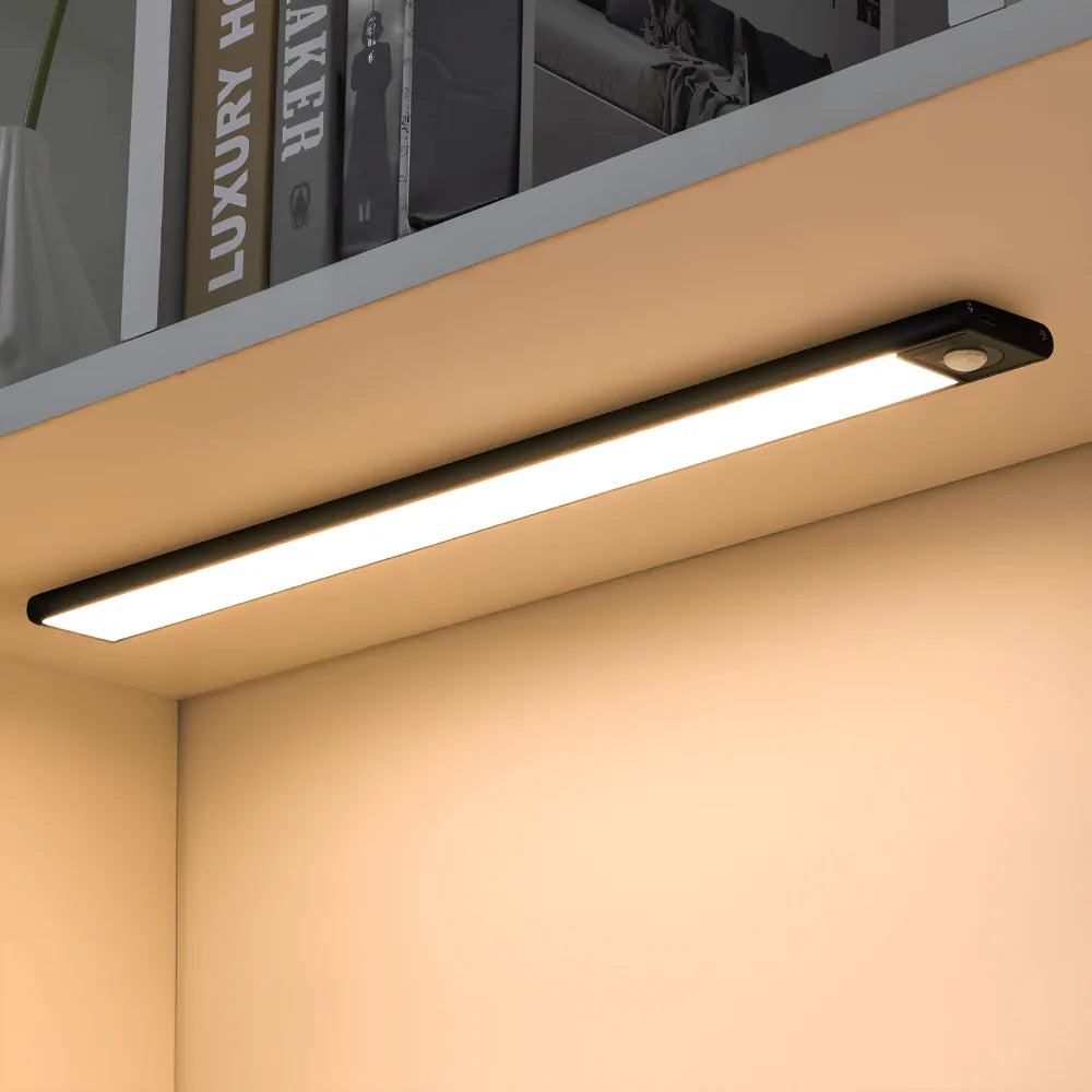 Cabinet Light Motion Sensor USB Rechargeable Magnetic Mount