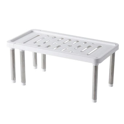 Cabinet Organizer Shelf Adjustable Foldable Anti-Skid Feet