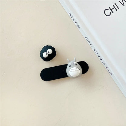 Cable Holder Magnetic Silicone Adjustable Fit