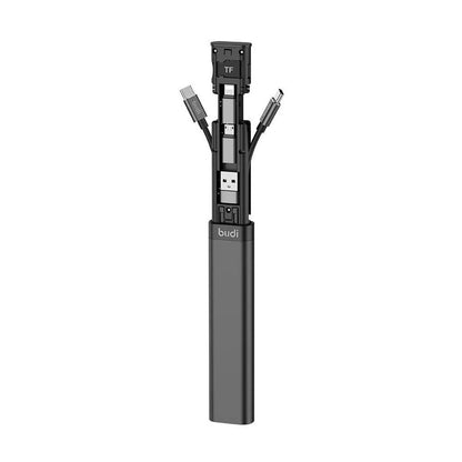 Cable Organizer Multi-Connector Card Reader Phone Stand