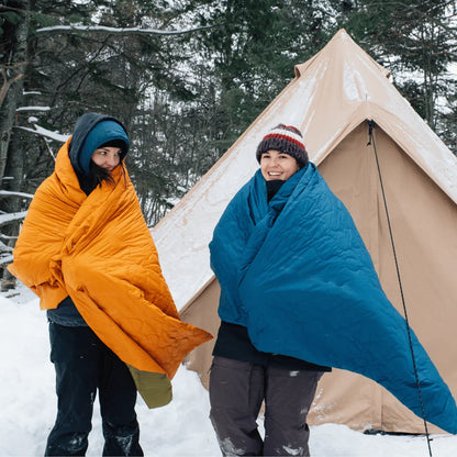 Camp Blanket Quilted Insulated Water-Repellent