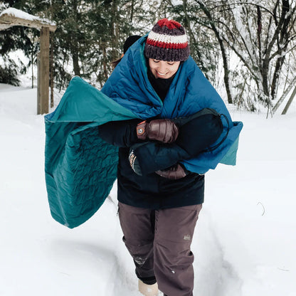 Camp Blanket Quilted Insulated Water-Repellent