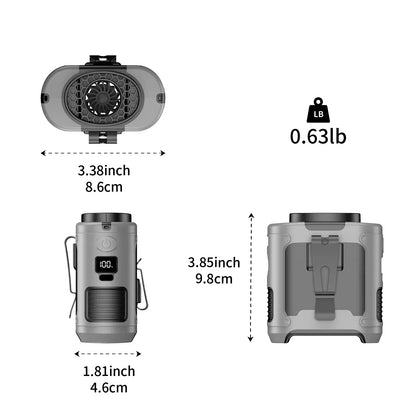 Camping Fan Rechargeable LED Power Bank