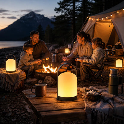 Camping Lantern USB-C Rechargeable Touch & Remote