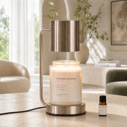 Candle Warmer Lamp Top-Down Heating Dimmable Light & Timer