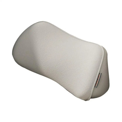 Car Backrest Cushion Ergonomic Breathable Non-Slip Base & Reinforced Hooks