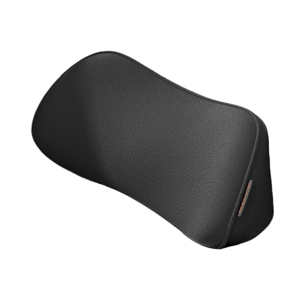 Car Backrest Cushion Ergonomic Breathable Non-Slip Base & Reinforced Hooks
