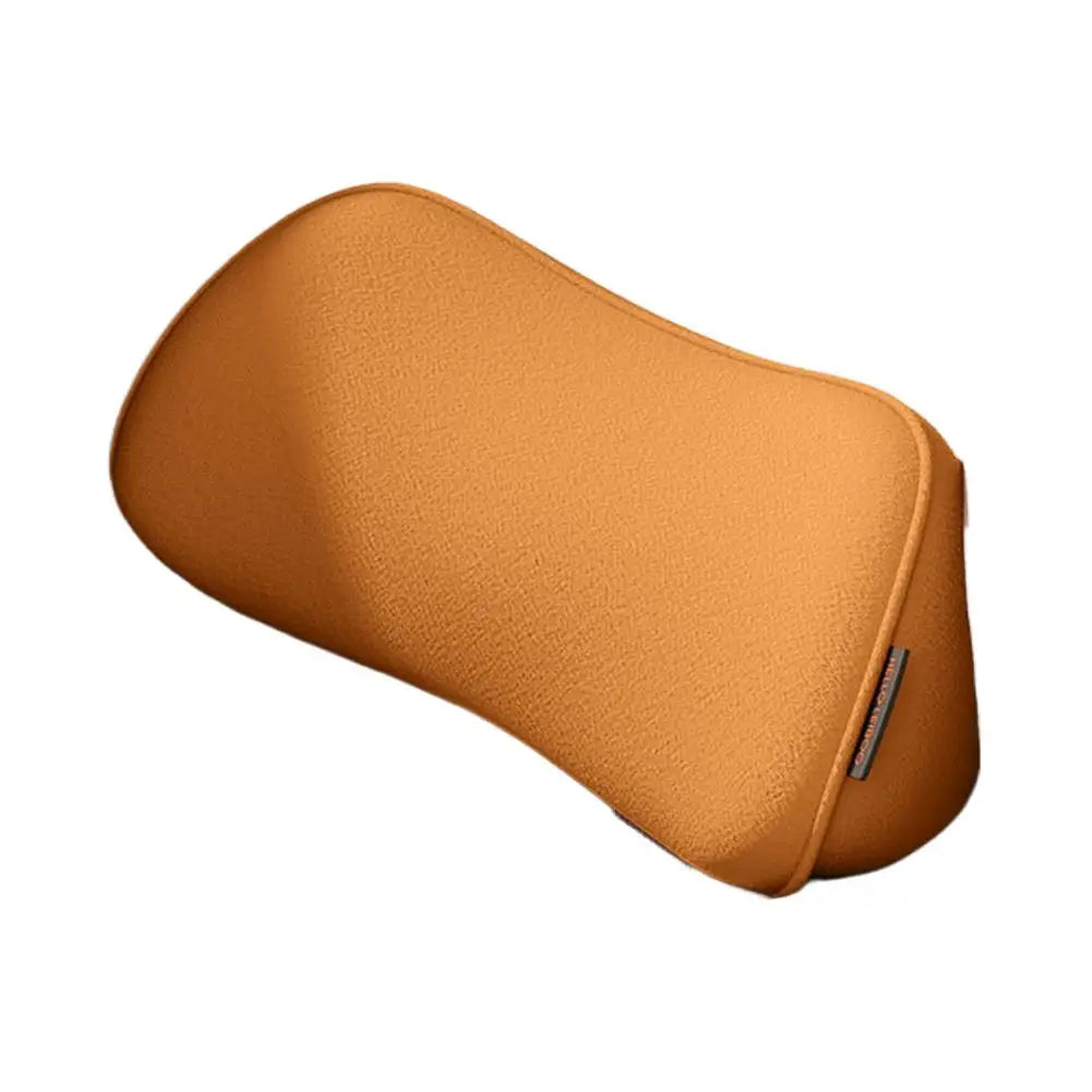 Car Backrest Cushion Ergonomic Breathable Non-Slip Base & Reinforced Hooks