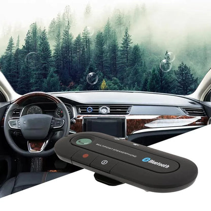 Car Bluetooth Handsfree Kit Magnetic Sun Visor Noise-Cancelling