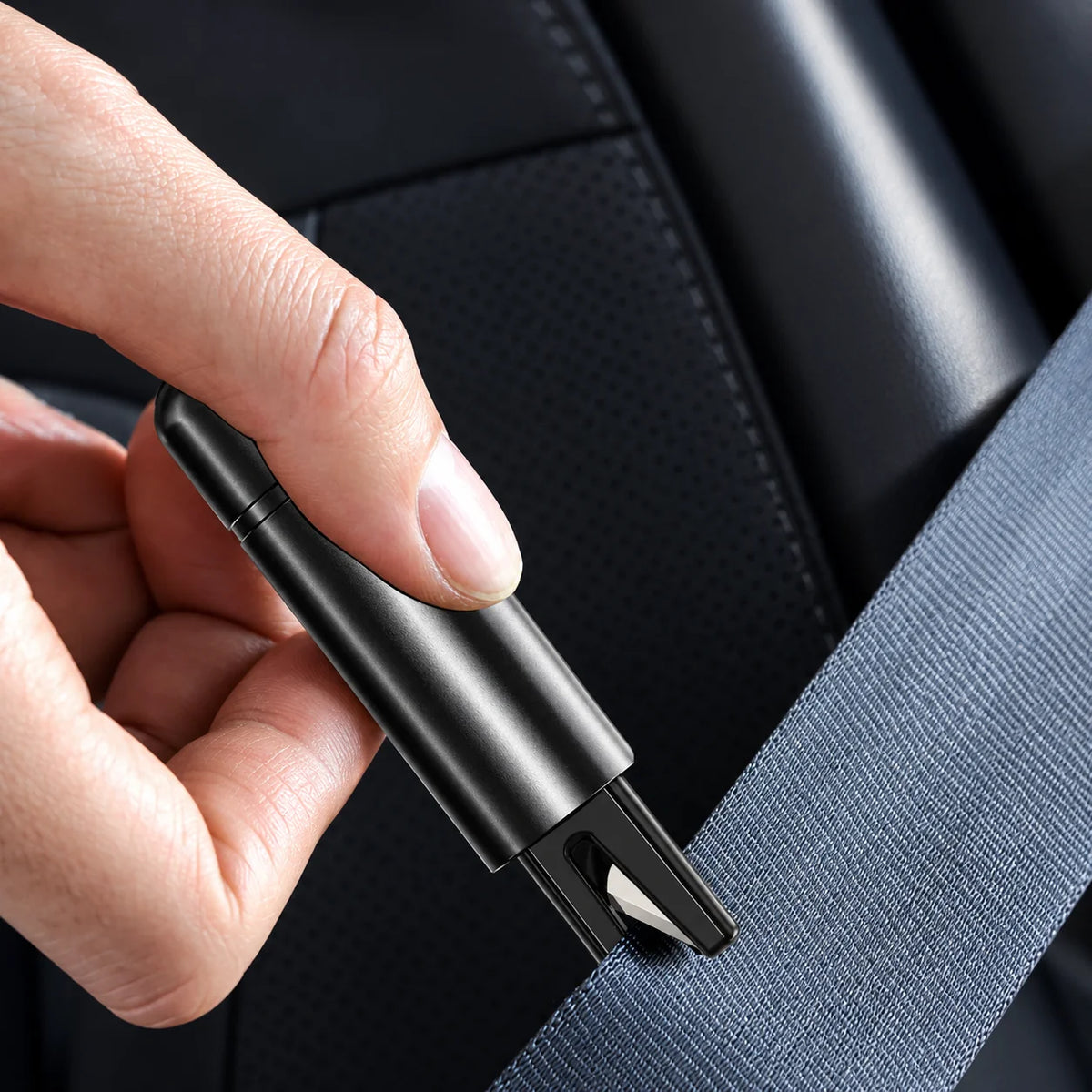 Car Escape Tool Hardened Steel Breaker & Seat Belt Cutter