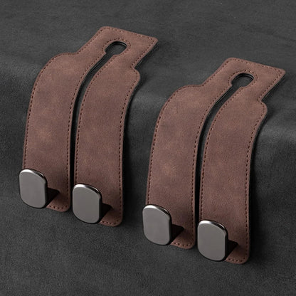 Car Headrest Hooks Double Hook Design 30 lb Capacity Set of 2
