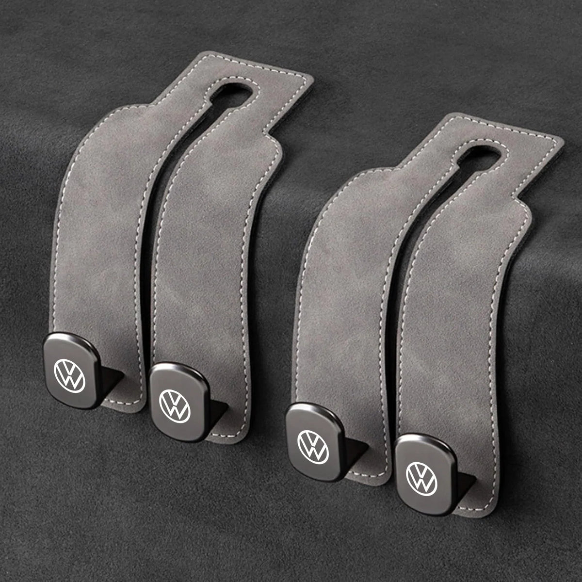 Car Headrest Hooks Double Hook Design 30 lb Capacity Set of 2