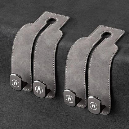 Car Headrest Hooks Double Hook Design 30 lb Capacity Set of 2